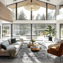 Wilton rug - Ben Arous (grey)