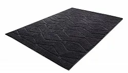 Shaggy rugs - Brynn Natural Cotton Shaggy (black)