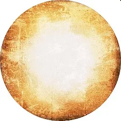 Round rug - Buendia (yellow)
