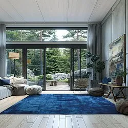 Wilton rug - Campile (blue)