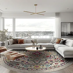 Round rug - Castro (multi)