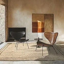 Shaggy rugs - Cataya Natural Cotton Shaggy (beige/taupe)