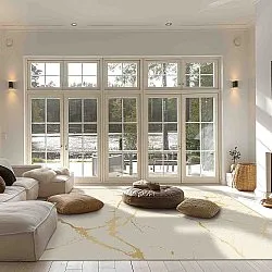 Wilton rug - Cesina (beige/gold)
