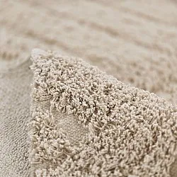 Shaggy rugs - Conara Natural Cotton Shaggy (beige)