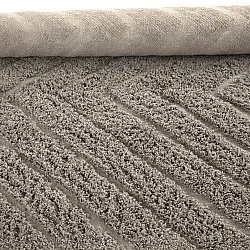 Shaggy rugs - Conara Natural Cotton Shaggy (taupe)