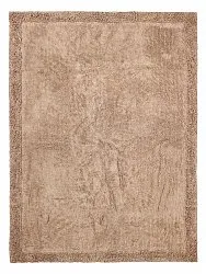 Shaggy rugs - Ebba Natural Cotton Shaggy (brown)