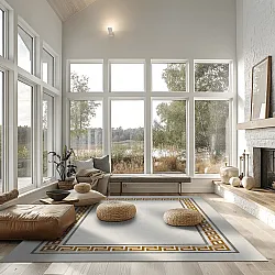 Wilton rug - Egiali (grey)