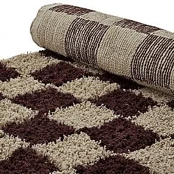 Shaggy rugs - Elsey Natural Cotton Shaggy (beige/brown)