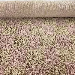 Shaggy rugs - Elsey Natural Cotton Shaggy (pink/orange)