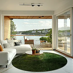 Round rug - Estrada (green)