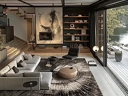Wilton rug - Event (grey)