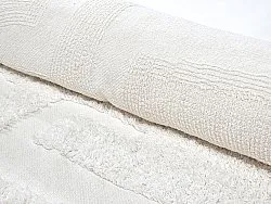 Shaggy rugs - Fallon Natural Cotton Shaggy (offwhite)