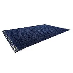 Shaggy rugs - Farley Natural Cotton Shaggy (blue)