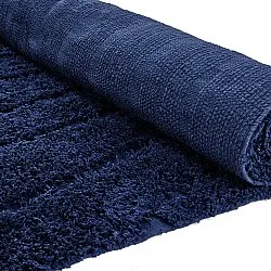 Shaggy rugs - Farley Natural Cotton Shaggy (blue)
