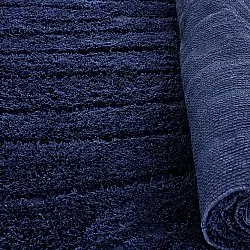Shaggy rugs - Farley Natural Cotton Shaggy (blue)