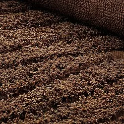 Shaggy rugs - Farley Natural Cotton Shaggy (brown)