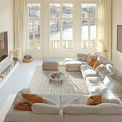 Shaggy rugs - Farley Natural Cotton Shaggy (off-white)