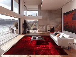 Wilton rug - Frome (red)