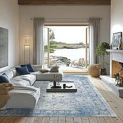 Wilton rug - Gombalia (light blue)