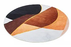 Round rug - Hazel (oranje/multi)