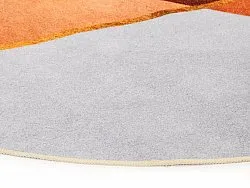 Round rug - Hazel (oranje/multi)