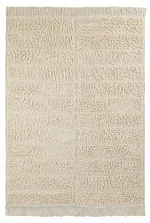 Shaggy rugs - Ikara Natural Cotton Shaggy (cream)