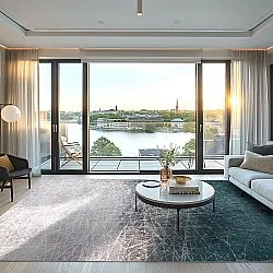 Wilton rug - Jervis (turquoise)
