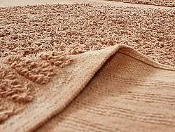 Shaggy rugs - Jovie Natural Cotton Shaggy (terracotta)