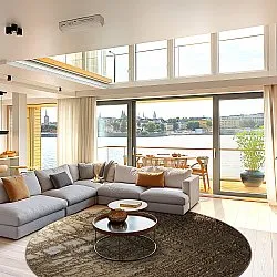 Round rug - Junes (gold)