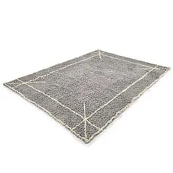 Shaggy rugs - Kairi Natural Cotton Shaggy (grey/beige)