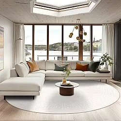 Round rug - Kuba (beige)