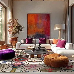Wilton rug - Kulu (multi)