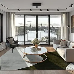 Wilton rug - Lazio (green/multi)