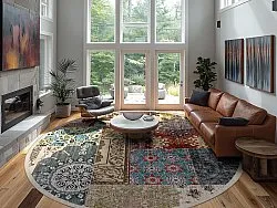 Round rug - Linosa (multi)