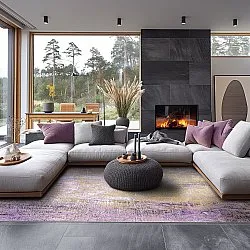 Wilton rug - Loures (purple)
