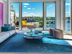 Wilton rug - Lynton (dark blue)