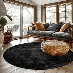Round rug - Lynton (black)
