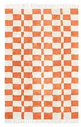 Shaggy rugs - Maranello Natural Cotton Shaggy (orange)