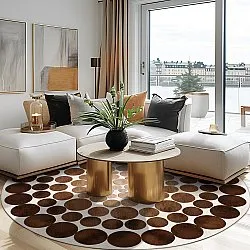 Round rug - Marineo (brown)