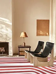 Wilton rug - Obidos (red/white)