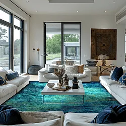 Wilton rug - Pardos (blue)