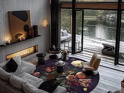 Round rug - Rich Flowers (multi)