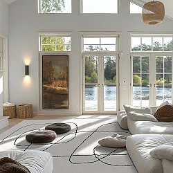 Wilton rug - Rosetta (grey)