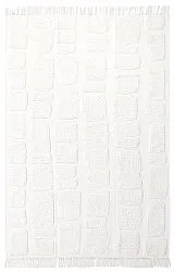 Shaggy rugs - Salem Natural Cotton Shaggy (offwhite)