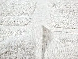 Shaggy rugs - Salem Natural Cotton Shaggy (offwhite)