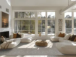Wilton rug - Santi (beige/white)