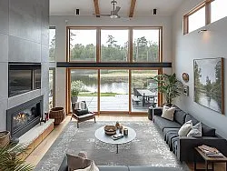 Wilton rug - Santi (grey/white)