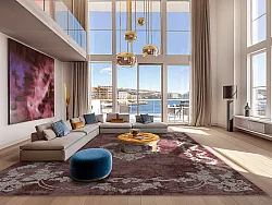 Wilton rug - Taknis (red)