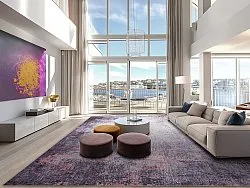 Wilton rug - Tarnos (purple)