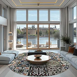 Round rug - Tierra (multi)
